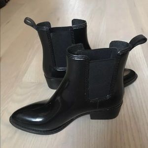 Jeffrey Campbell stormy rain boots 8